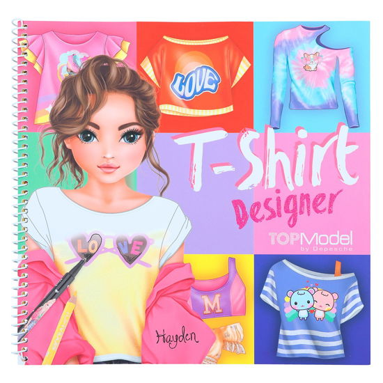 T-shirt Designer Colouring Book (0412050) - Topmodel - Fanituote -  - 4010070627034 - 