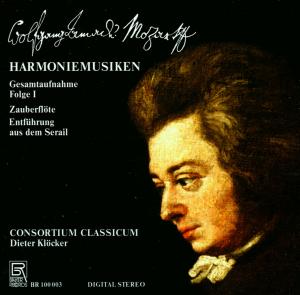 Harmoniemusiken Zauberflote - Mozart / Consortium Classicum - Musiikki - Bayer - 4011563100034 - 2012