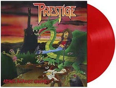 Cover for Prestige · Attack Against Gnomes (Red Vinyl) (LP) [Reissue edition] (2023)