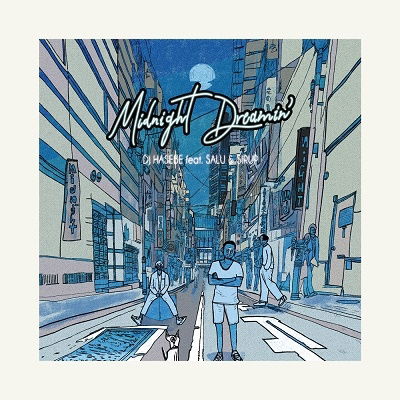 Cover for DJ Hasebe · Midnight Dreamin` Feat. Salu &amp; Sirup (LP) [Japan Import edition] (2022)