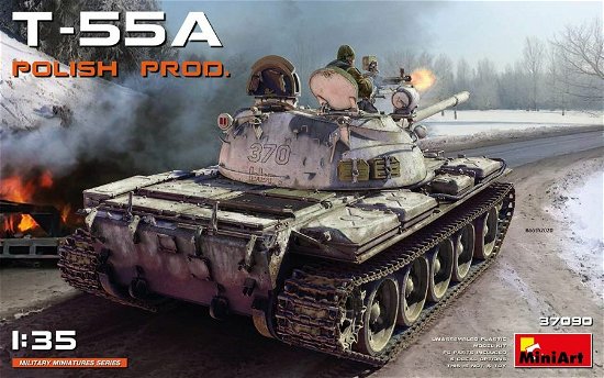 Cover for Miniart · 1/35 T-55A Polish Production (Toys)