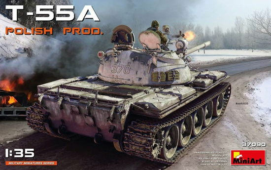 Cover for Miniart · 1/35 T-55A Polish Production (Toys)