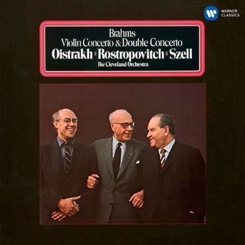 Brahms: Violin Concerto & Double Con - David Oistrakh - Musik - 7WP - 4943674174034 - 5 augusti 2014
