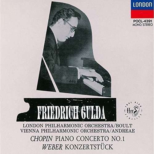 Cover for Friedrich Gulda · Chopin: Piano Concerto 1 (CD) (2015)