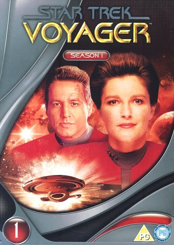 Cover for Star Trek Voyager Season 1 (DVD) [Slimline edition] (2021)