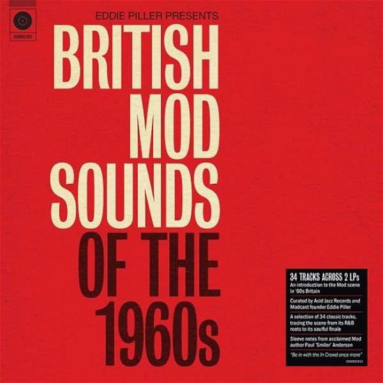 Cover for Eddie Piller Presbritish Mod 60s · Eddie Piller Presents - British Mod Sounds Of The 1960s (LP) (2022)