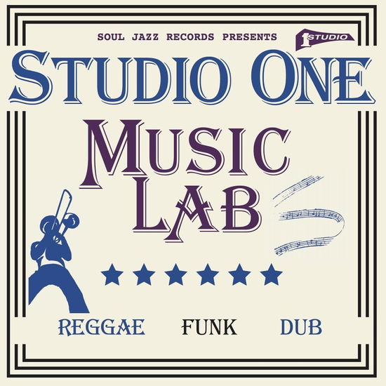 Cover for Soul Jazz Records Presents Various Artists · Studio One Music Lab (LP) (2022)