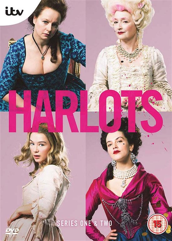 Cover for Harlots - Series 1 and 2 · Harlots Series 1&amp;2 (DVD) (2019)