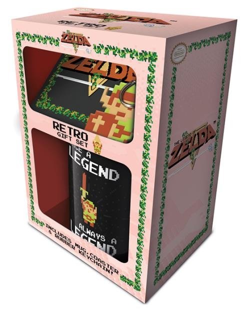 Nintendo : Legend of Zelda Retro Gift set - Pyramid - Produtos - PYRAMID - 5050293852034 - 1 de outubro de 2018