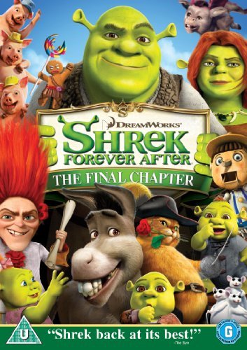 Cover for Shrek: Forever After - the Fin · Shrek 4 - Shrek Forever After - The Final Chapter (DVD) (2010)