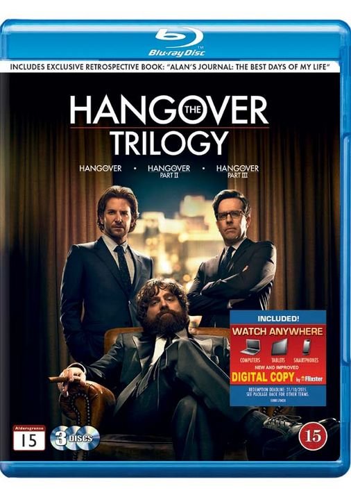 Cover for The Hangover Trilogy (Blu-ray) (2013)