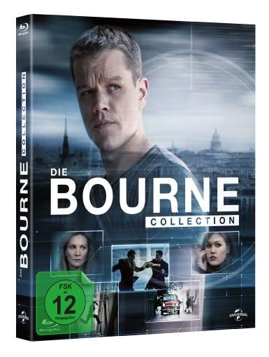 Cover for Matt Damon,franka Potente,chris Cooper · Die Bourne Collection-digibook (Blu-ray) (2016)