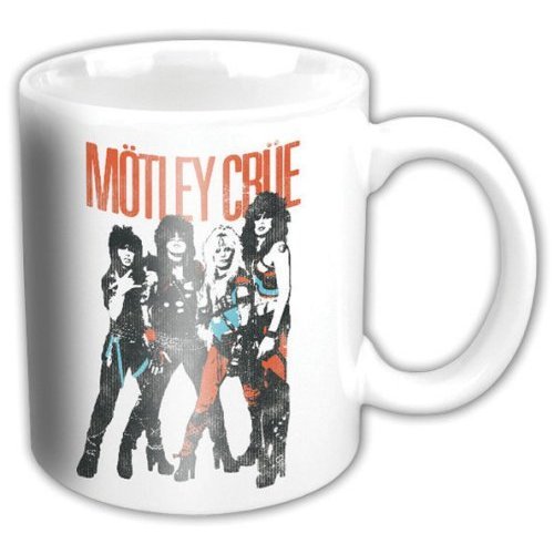 Cover for Mötley Crüe · Motley Crue Boxed Standard Mug: World Tour Vintage (TILBEHØR) [White edition] (2015)