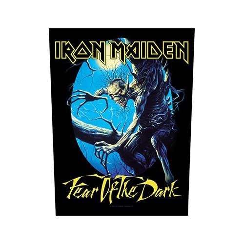 Cover for Iron Maiden · Iron Maiden Back Patch: Fear of the Dark (MERCH) [Black edition] (2020)