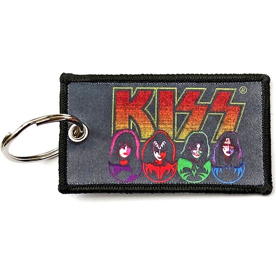 Cover for Kiss · KISS Keychain: Faces &amp; Icons (Double Sided Patch) (MERCH)
