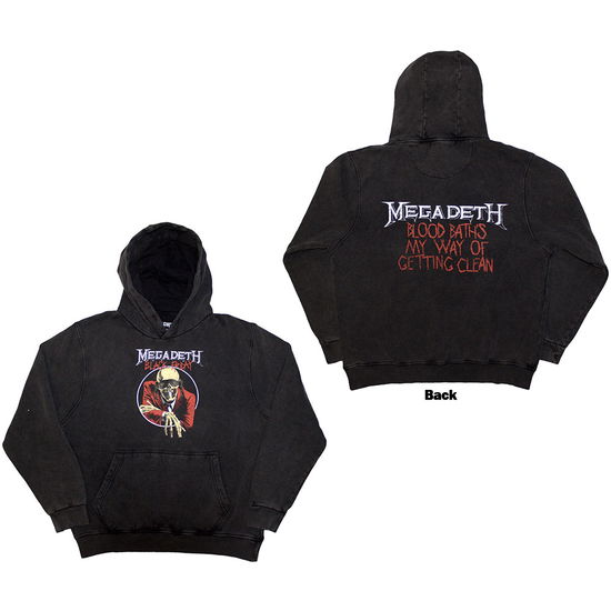 Cover for Megadeth · Megadeth Unisex Pullover Hoodie: Black Friday (Back Print &amp; Wash Collection) (Hoodie) [size S] (2024)