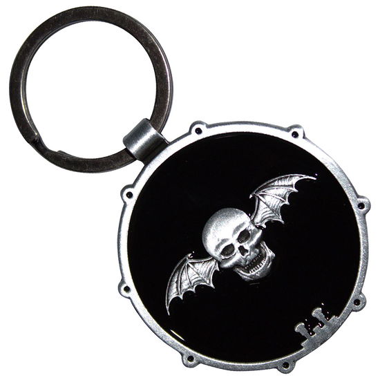 Cover for Avenged Sevenfold · Avenged Sevenfold Keychain: Deathbat Drum Double-Sided (MERCH) (2025)