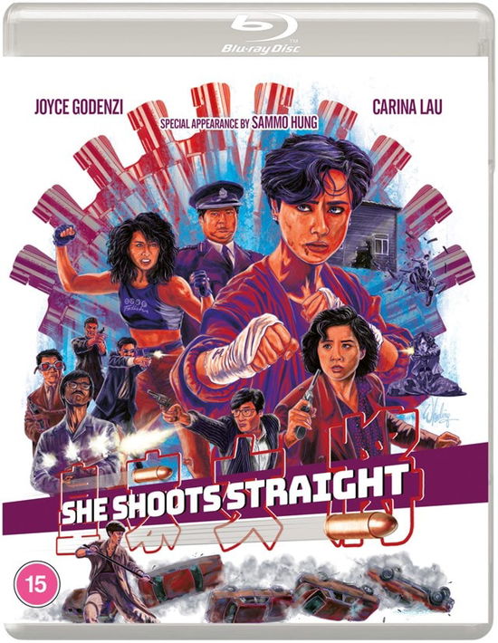 She Shoots Straight - SHE SHOOTS STRAIGHT Eureka Classics  Bluray - Filme - Eureka - 5060000705034 - 18. September 2023