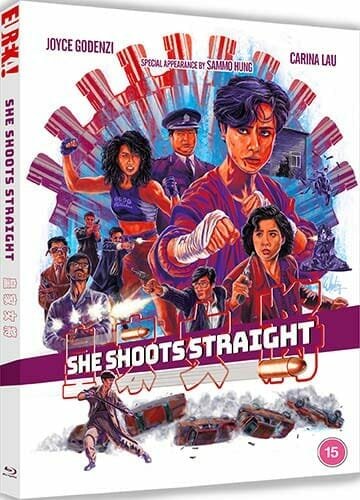 Cover for SHE SHOOTS STRAIGHT Eureka Classics  Bluray · She Shoots Straight (Blu-Ray) [Special edition] (2023)