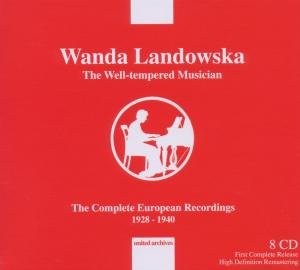Cover for Wanda Landowska · Wanda Landowska - The Well-Tempered Musician (CD) (2015)