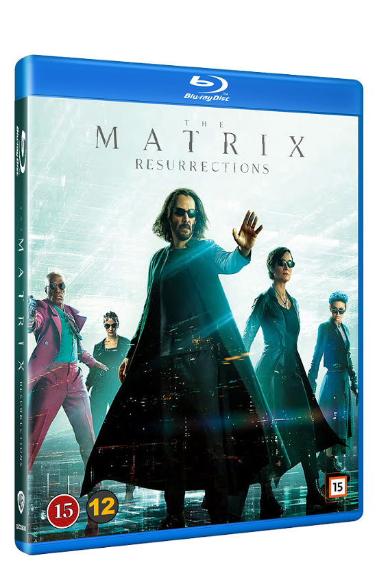 Cover for The Matrix Resurrections (Blu-ray) (2022)