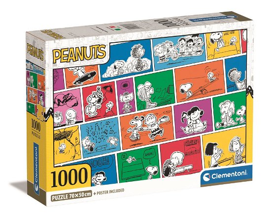 Cover for Clementoni · Puslespil Peanuts (Radiserne), 1000 brikker (Pussel) (2023)