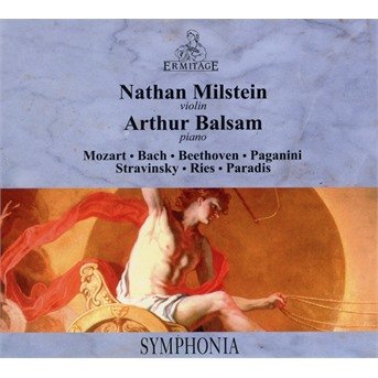 Cover for Bach / Mozart / Paganini / Milstein · Violin &amp; Piano (CD) (2017)