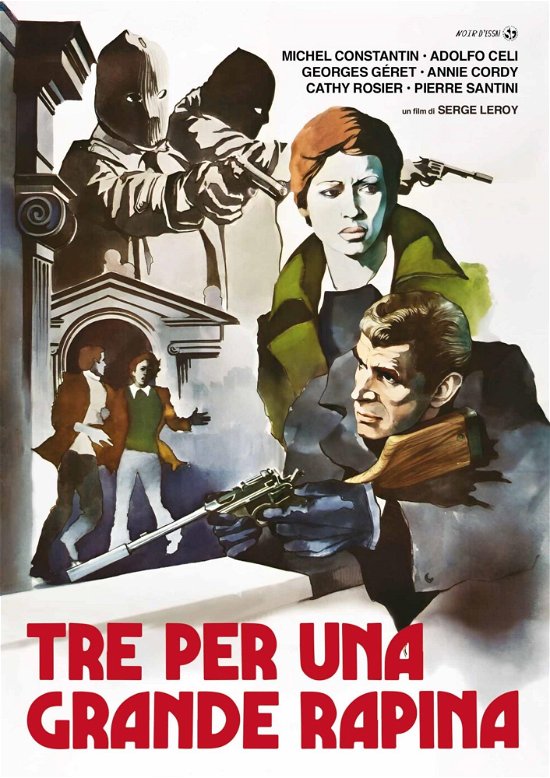 Cover for Tre Per Una Grande Rapina (Res (DVD) (2024)