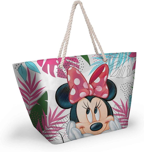 Cover for Minnie · MINNIE - Jungle - Beach Bag 52x37x17cm (Toys)