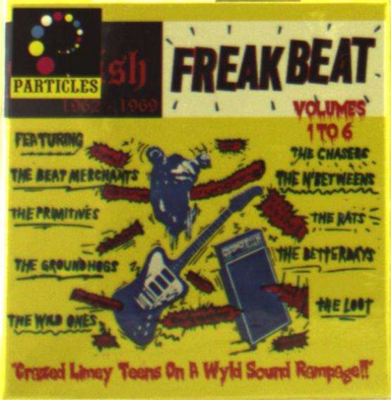 Cover for English Freakbeat 1962-1969 Vol 1-6 / Various (CD) (2018)