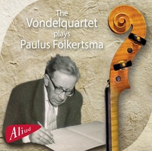Cover for Vondelquartet · Plays Paulus Folkertsma (CD) (2016)