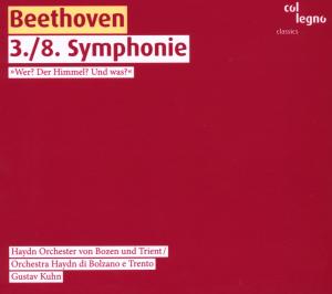 Cover for Beethoven / Haydn Orchestra / Kuhn · Symphonies 3 &amp; 8 (CD) [Digipack] (2008)