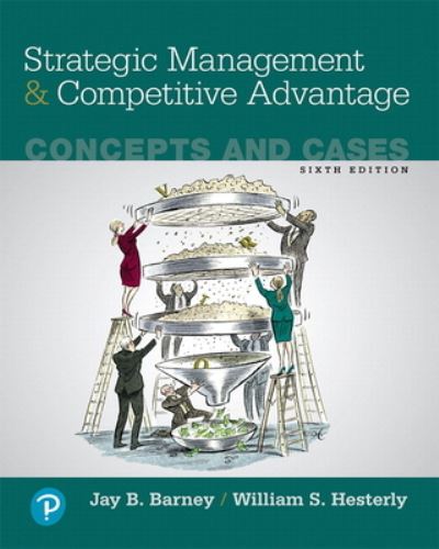 Cover for Jay B. Barney · Strategic Management and Competitive Advantage (Book) (2019)