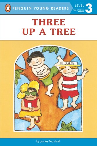 Cover for James Marshall · Three Up a Tree (Penguin Young Readers, L3) (Paperback Book) [Reprint edition] (1994)