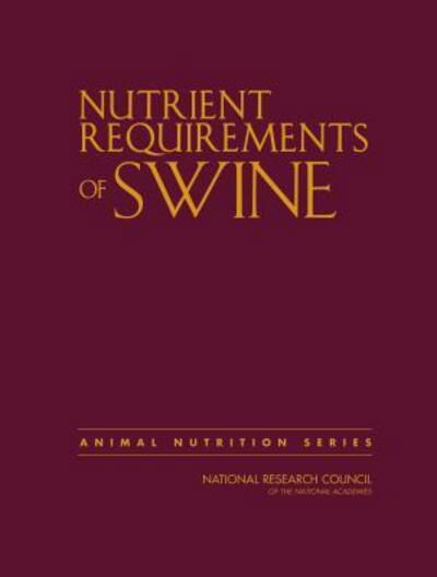 Cover for National Research Council · Nutrient Requirements of Swine: Eleventh Revised Edition (Paperback Book) (2012)