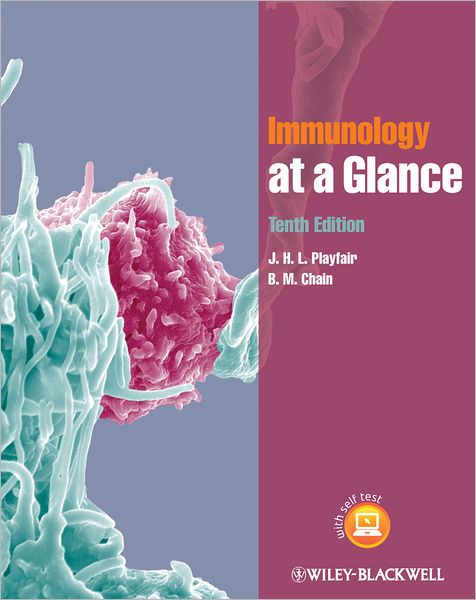 Cover for Playfair, J. H. L. (University College, London) · Immunology at a Glance - At a Glance (Paperback Book) (2012)