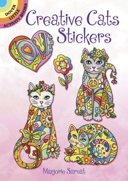 Creative Cats Stickers - Marjorie Sarnat - Bøger - Dover Publications Inc. - 9780486807034 - 29. juli 2016
