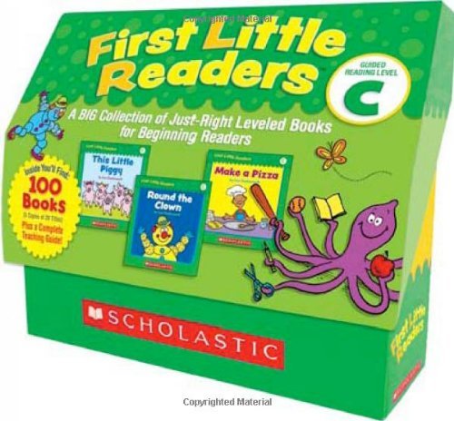 Cover for Liza Charlesworth · First Little Readers: Guided Reading Level C (Classroom Set): A BIG Collection of Just-Right Leveled Books for Beginning Readers (Paperback Book) [Box edition] (2010)