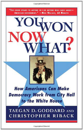 You Won--now What?: How Americans Can Make Democracy Work from City Hall to the White House - Christopher Riback - Kirjat - Scribner - 9780684852034 - keskiviikko 6. tammikuuta 1999