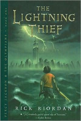 Cover for Rick Riordan · The Lightning Thief (Percy Jackson and the Olympians, Book 1) (Inbunden Bok) (2006)