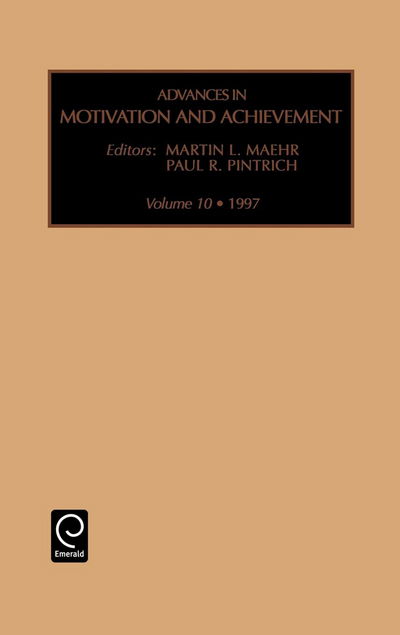 Cover for Paul R. Pintrich · Advances in Motivation and Achievement - Advances in Motivation and Achievement (Hardcover Book) (1997)
