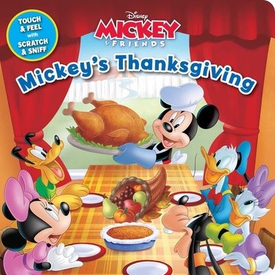 Cover for Editors of Studio Fun International · Disney Mickey's Thanksgiving (Board book) (2021)