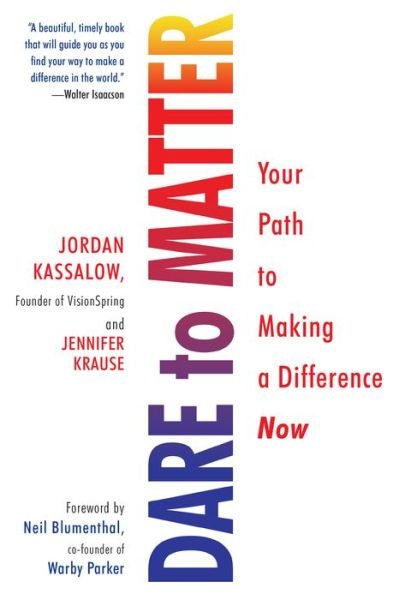 Cover for Jordan Kassalow · Dare To Matter (Paperback Book) (2020)