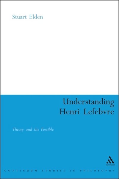 Cover for Stuart Elden · Understanding Henri Lefebvre: a Critical Introduction (Pocketbok) (2004)