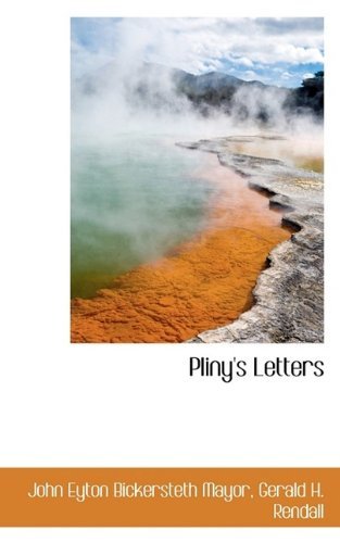 Cover for John Eyton Bickersteth Mayor · Pliny's Letters (Pocketbok) (2009)