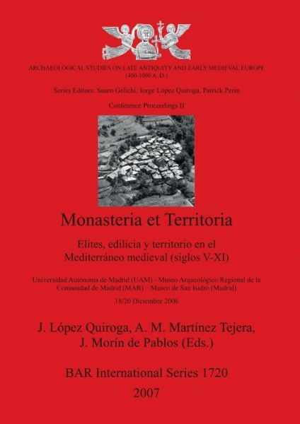 Cover for Monasteria et territoria (Book) (2007)