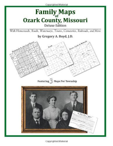 Cover for Gregory A. Boyd J.d. · Family Maps of Ozark County, Missouri (Pocketbok) (2010)
