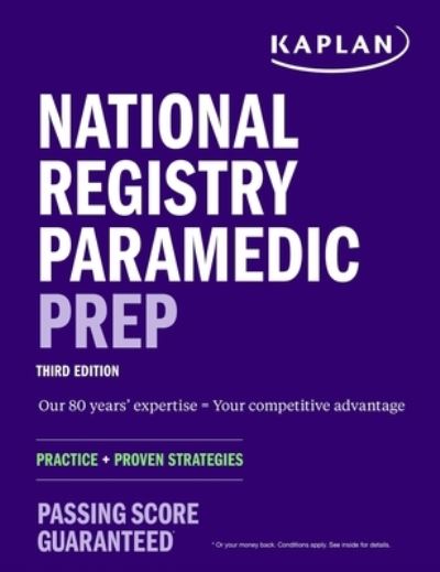 National Registry Paramedic Prep - Kaplan Medical - Books - Kaplan Publishing - 9781506274034 - April 5, 2022