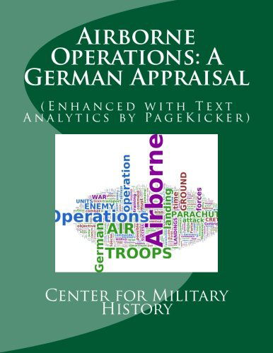 Cover for Center for Military History · Airborne Operations: a German Appraisal: (Enhanced with Text Analytics by Pagekicker) (Paperback Book) (2013)