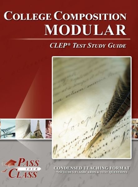 Cover for Passyourclass · College Composition Modular CLEP Test Study Guide (Buch) (2020)
